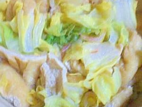 やさしい味！白菜とお揚げの小海老風味煮